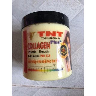 Collagen TNT 500ml giải pháp cho mái tóc hư tổn giúp tóc mềm mượt hơn