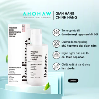 Kem dưỡng trắng body Bodiance, trắng xinh tự nhiên bất tông không tưởng 300ml