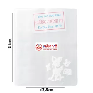 XẤP 50 Tờ BAO VỞ / Bao Kiếng / Bọc Vở / Bìa Kiếng / Bọc Kiếng / Bao Tập Kiếng Có Keo Cường Thịnh Loại Có Nai, Siêu Dày