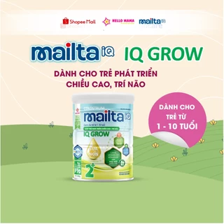 Sữa bột Mailta iQ Grow giúp phát triển chiều cao và cân nặng vượt trội - Hộp 800G