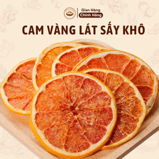 Cam Vàng Thái Lát Khô Cela Food Sấy Lạnh Tiên Tiến, Cam Vàng Khô Detox Pha Trà, Trà Cam Vàng Thơm Ngon Giải Nhiệt