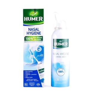 Dung dịch xịt mũi đẳng trương người lớn Humer 150 Nose Hygiene Adults 150ml