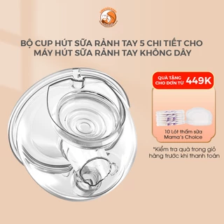 Bộ cup hút sữa rảnh tay cho máy hút sữa không dây Mama 's Choice