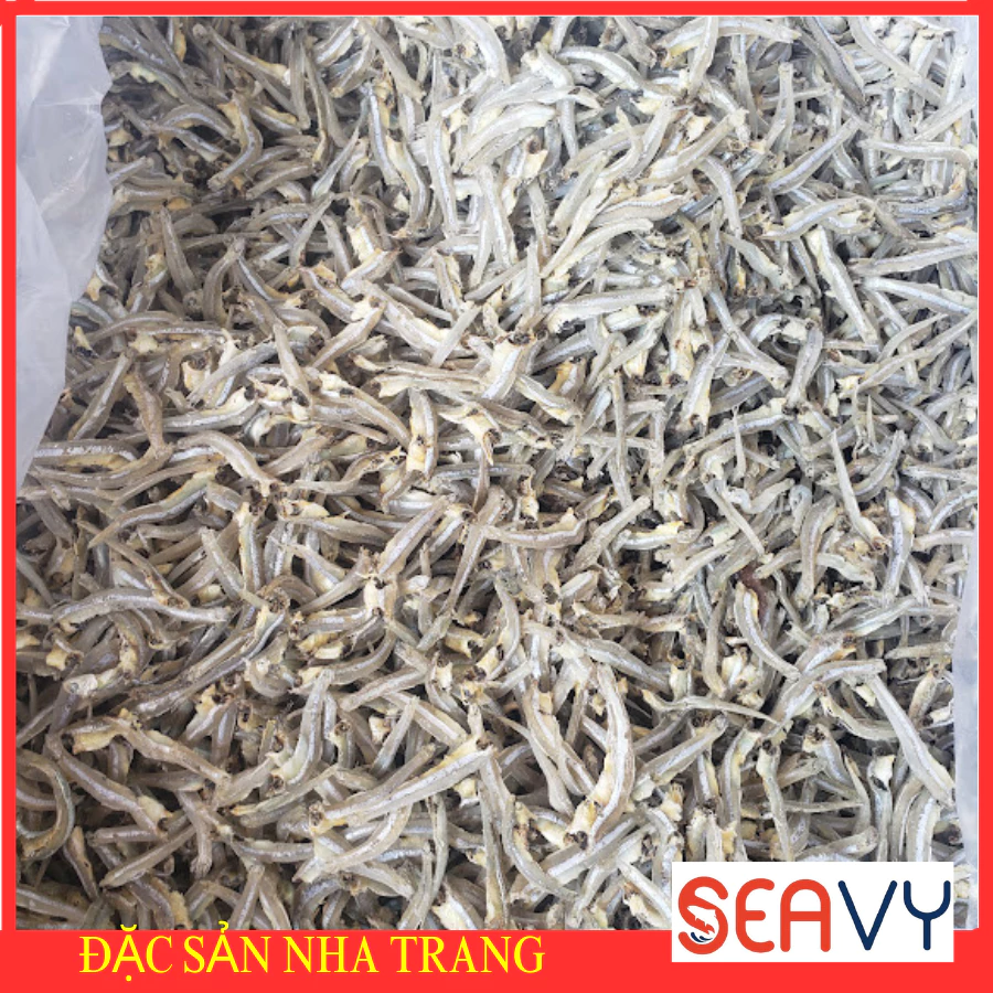 Cá Cơm Khô Nha Trang 500g Đặc Sản Khánh Hòa, Cá Cơm Trắng Đẹp Rim Kho Keo Chiên Giòn Làm Gỏi