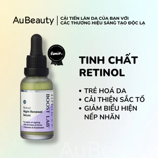 Tinh Chất Retinol Trẻ Hóa, Cải Thiện Sắc Tố và Nếp Nhăn | BOOST LAB Retinol Night Renewal Serum