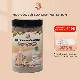 Ngũ cốc lợi sữa Linh Nutrition 500g - 1kg | Bột ngũ cốc bổ sung dinh dưỡng, kích sữa cho mẹ sau sinh