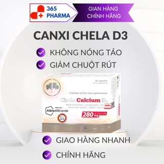 Canxi Chela hữu cơ cho mẹ bầu, sau sinh Chela Calcium D3 280mg NHẬP KHẨU CHÍNH HÃNG