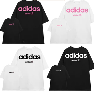 Áo thun Adidas nam nữ chất liệu cotton 100% basic tee phông trơn tay lỡ oversize