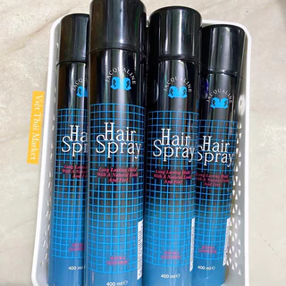 [VN] Keo Gôm Xịt Tạo Kiểu Tóc Jacqualine Hair Spray Tăng Độ Cứng Giữ Nếp Tóc Hương Thơm Nam Nữ Chai Đen Xanh Dương 400ML