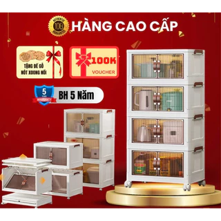 Tủ nhựa đa năng Gấp gọn Tiện Lợi , Tủ Để Đồ Bánh Xe Xoay 360 Độ Tủ Nhà Bếp Tủ Nhựa 2 Cánh