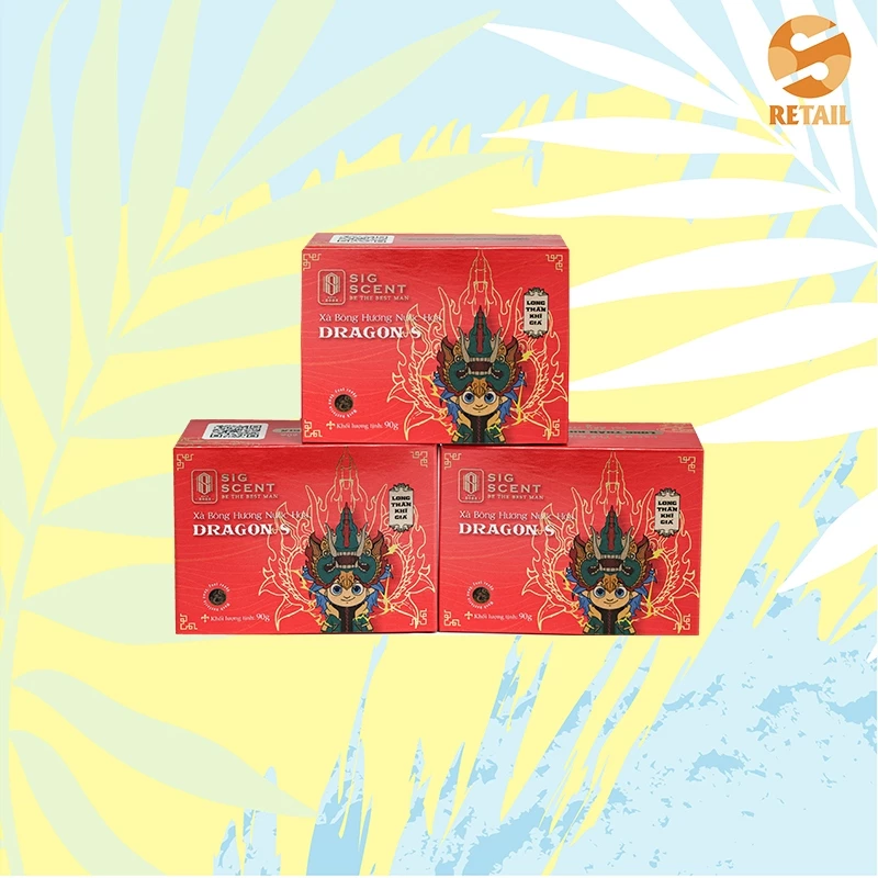 Xà bông hương nước hoa Dragon S thương hiệu SIGSCENT