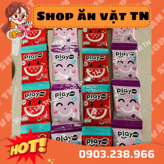 Kẹo ngậm Play More the mát không đường Thái Lan (gói 12gr)