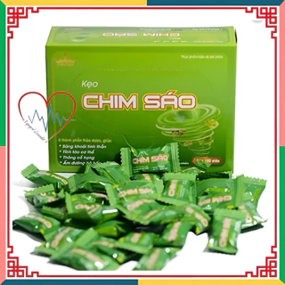 KẸO CHIM SÁO -  Tỉnh táo lái xe - Hộp 100 viên - Hỗ trợ làm giảm các triệu chứng buồn ngủ, mệt mỏi