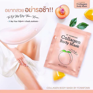 ComBo 2 Gói Kem Ủ Dưỡng Da Collagen Body Mask Hương Đào Thái Lan [ Gói 50g ] Dưỡng Da Body
