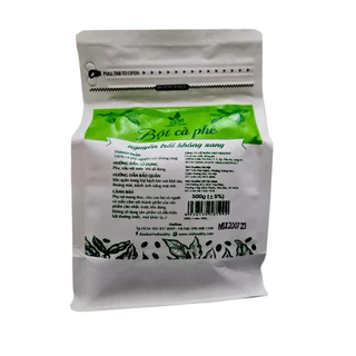 Bột cà phê enema (nguyên trái không rang) Viet Healthy 500g, dùng cho coffee enema thải độc đại tràng, gan, làm đẹp da