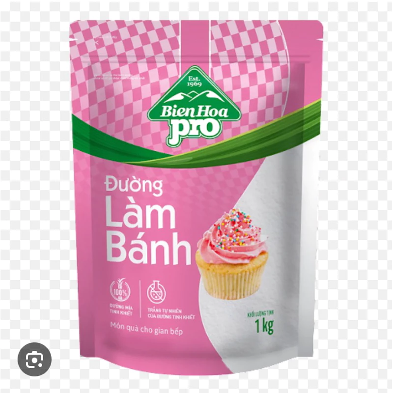 đường xay, đường  bột mịn  làm bánh biên hòa 1kg