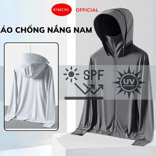 Áo Chống Nắng Nam kimchi Chất Liệu Thoáng Khí Thấm Hút Mồ Hôi UPF50+ Chống Tia UV Tốt