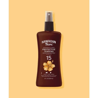 Dầu tắm nắng & bảo vệ da Hawaiian Tropic Sunscreen Protective Tanning  SPF 6 /SPF 15 /SPF25  236ml (Mỹ)