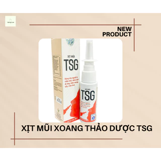 Xịt mũi Đông dược giảm viêm xoang TSG