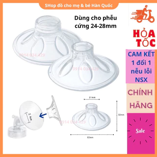 Combo 02 Phễu mát xa (massage) silicon siêu mềm cho máy hút sữa