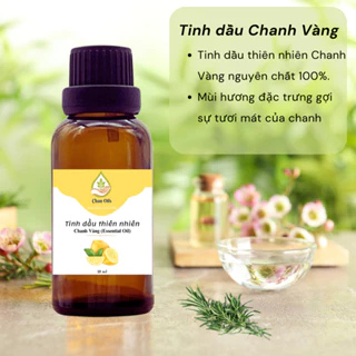 Tinh Dầu Chanh Vàng Chan Oils, Tinh Dầu Thiên Nhiên Nguyên Chất Xông Thơm Phòng