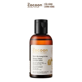HÀNG TẶNG KHÔNG BÁN - Trial size - Nước tẩy trang bí đao Cocoon tẩy sạch makeup & giảm dầu 50ml