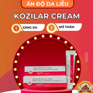 Kozilar cream (15g) arbutin, kojic acid - kem dưỡng trắng, làm sáng da, giảm mờ thâm nám II India Skincare