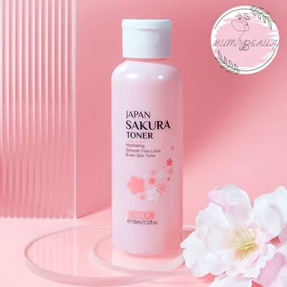 Toner dưỡng ẩm trắng da Laikou Japan Sakura 100ml, Toner cấp ẩm dưỡng da phục hồi làm sáng trẻ hóa da