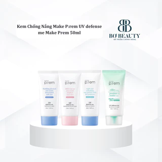 Kem Chống Nắng Make P:rem UV defense me Make Prem 50ml