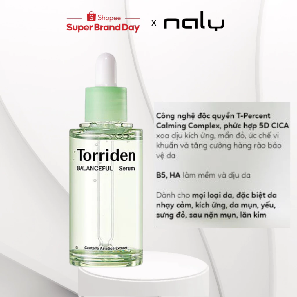 Serum TORRIDEN BALANCEFUL 50ML (XANH LÁ)