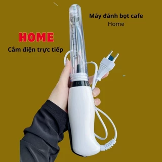 Máy đánh bọt cafe, đánh kem sữa cắm điện trực tiếp home cao cấp