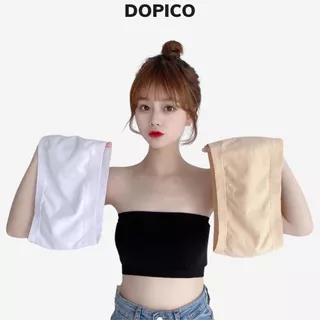 Áo ống bra nữ mặc cúp ngực phối đồ cực xinh chất cotton mền mại thoáng mát Lanixa DOPICO B0123