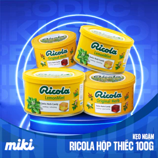 Kẹo Ngậm Ricola Hộp Thiếc 100g Date: 01.2026 - Bách Hoá Miki