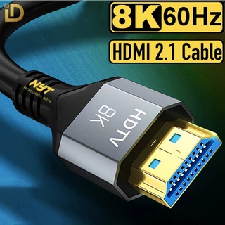 Cáp HDMI 2.1 IDTech Tròn Dẻo Hỗ Trợ 8K 60Hz Bảo Hành 12T Chính Hãng