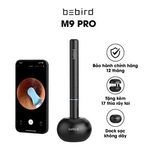 Dụng Cụ Lấy Ráy Tai Thông Minh Bebird M9 Pro Có Camera Nội Soi - Tặng 16 Đầu Ráy - Bảo Hành 12 Tháng