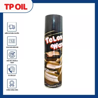 Chai xịt làm bóng da, dưỡng nhựa Telox Wax 550ml