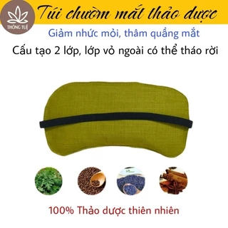 Túi chườm Mắt Thảo Dược Thông Tuệ - Giảm nhức mỏi, thâm quầng mắt