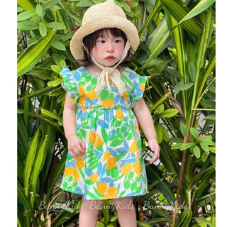 Váy xinh nhún bèo cho bé gái 1-7 tuổi Bunny Kids