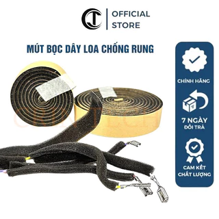 Mút bọc dây loa chống rung có sẵn keo, giá bán 1 mét từ shop Hà Nội Hifi