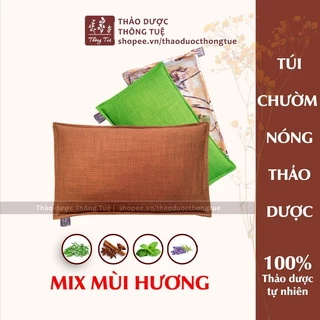 TÚI CHƯỜM thảo dược cổ gáy, túi chườm bụng kinh - MIX MÙI HƯƠNG