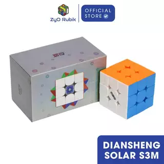 Rubik 3x3 Diansheng Solar S3M Stickerless Có Nam Châm 2022- Đồ Chơi Trí Tuệ- Zyo Rubik