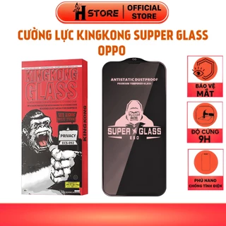 Kính cường lực OPPO A91 A92 A92S A93 A93S A94 A95 A96 A98 A77 A78 A7X A77S 4G 5G phủ Nano Miếng dán màn Hstore