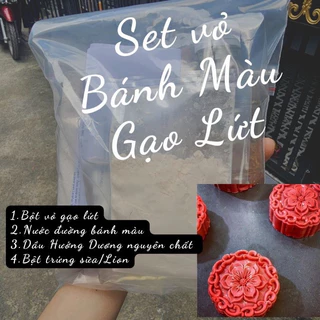 Set nguyên liệu vỏ bánh Nướng Trung Thu