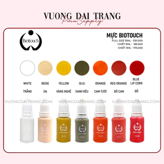 [CHÍNH HÃNG] Mực Biotouch Mỹ mini 5ml, Fullsize 15ml