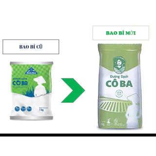 Đường Cô Ba mẫu mới 1kg