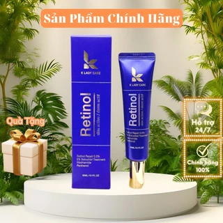 Kem Dưỡng Retinol 0.5% K Lady Care 30ml Hàn Quốc Giảm mụn, Giữ Ẩm, Kiềm Dầu Giúp Da Căng Bóng - HPP