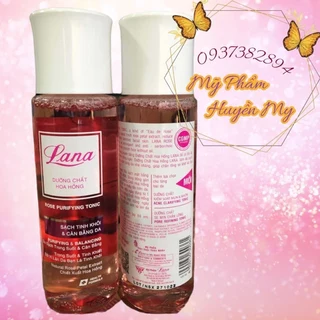 Nước rửa mặt hoa hồng Lana 150ml