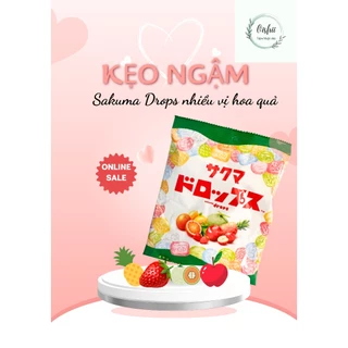 Kẹo ngậm Sakuma Drops nhiều vị hoa quả khác nhau - Hàng Nhật chính hãng