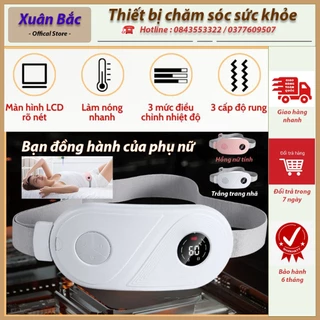 Massage bụng kinh - Đai massage bụng, chườm nóng thông minh - Sản phẩm hỗ trợ giảm đau thời kỳ kinh nguyệt của phụ nữ