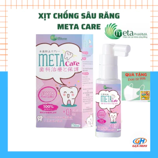 Xịt chống sâu răng cho bé METACARE cho bé giúp làm sạch và bảo vệ men răng, ngăn ngừa mảng bám ố vàng, viêmlợi